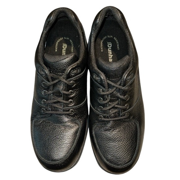 Dunham 8000BK Black Leather Hommes Waterproof Slip Resistant Mens 12 2E Shoes - Picture 7 of 10